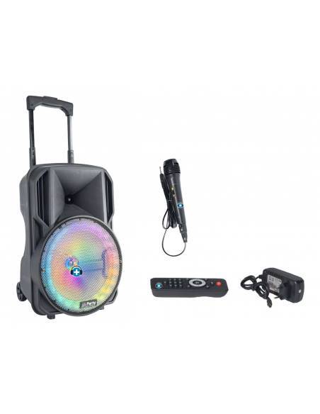 Party 10 RGB Altavoz Portátil 10\" Con Batería, USB,  BLUETOOTH, FM, Microfono - 2