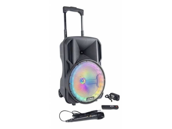 Party 10 RGB Altavoz Portátil 10\" Con Batería, USB,  BLUETOOTH, FM, Microfono - 5