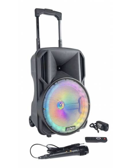 Party 10 RGB Altavoz Portátil 10\" Con Batería, USB,  BLUETOOTH, FM, Microfono - 5