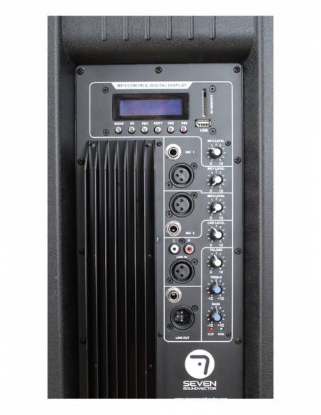 SEVEN SV215A-TWS ALTAVOZ AUTOAMPLIFICADO 2X15' MP3/BT 2000W - 5