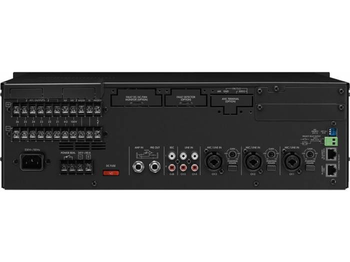 Monacor PA-6480Amplificadores mezcladores para megafonía mono de 6 zonas - 2