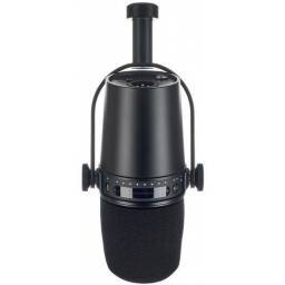 Shure MV7 USB Podcast Microphone - micrófono vocal para PodCast y grabación con conexión XLR ( Canon ) o USB-c - 1 2