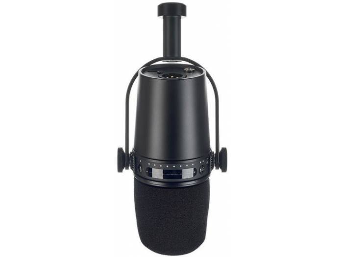 Shure MV7 USB Podcast Microphone - micrófono vocal para PodCast y grabación con conexión XLR ( Canon ) o USB-c - 2