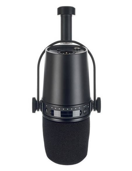 Shure MV7 USB Podcast Microphone - micrófono vocal para PodCast y grabación con conexión XLR ( Canon ) o USB-c - 2