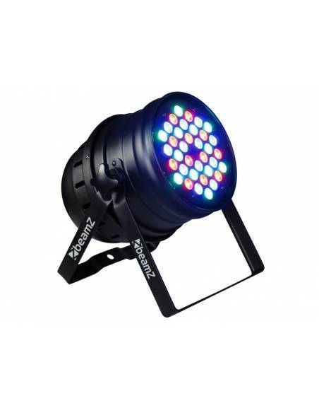 BeamZ Pack 6 Focos Par 64 - 36x 1W RGB LEDs DMX 151.238 - 2
