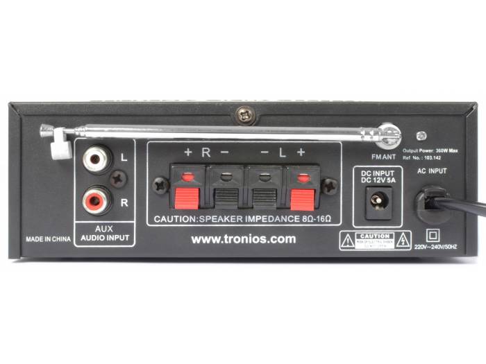 Pack Agua 1 - Mini-Amplificador Multimedia y 2 altavoces Marinos - 13