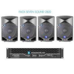 Pack de sonido  SEVEN SOUND 2800- Pack con  2800w de potencia maxima - 1