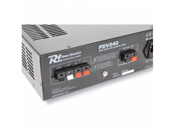 Equipo de Sonido Tienda 1040 Linea de 100v - 13