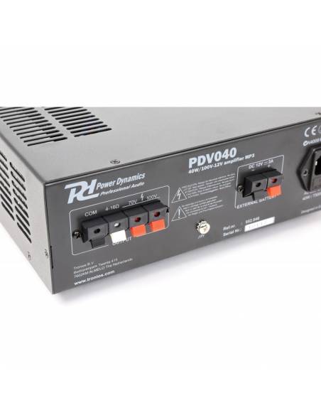 Equipo de Sonido Tienda 1040 Linea de 100v - 13