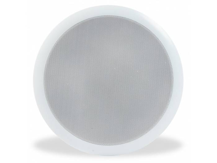 Altavoz de techo empotrable 100V color blanco para hilo musical en falsos techos