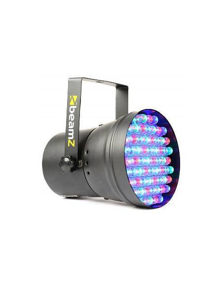 4 FOCOS PAR LED 36  55 LED 10MM DMX ¡LO MAS VENDIDO PARA DISCOMOVILES!