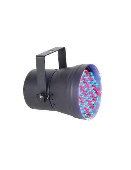 Pack de 12 Focos Par Led 36 - 55 leds 10mm - El pack discomovil más completo