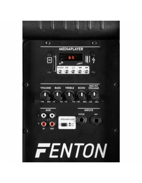 Fenton FT1200A Pareja de altavoces de 12 pulgadas activos - 8