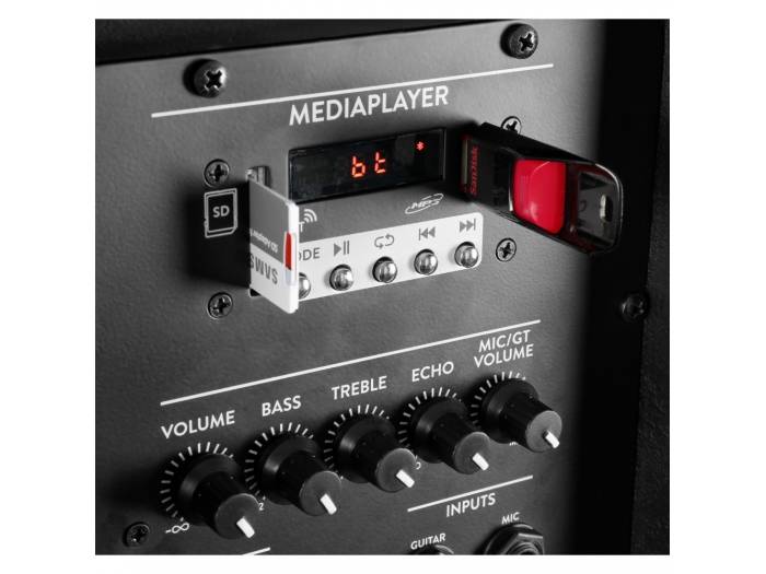 Fenton FT1200A Pareja de altavoces de 12 pulgadas activos - 12