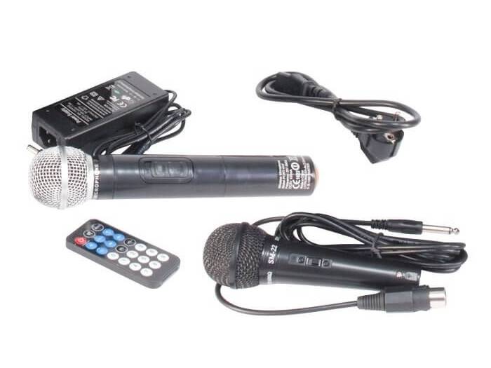 Pack Ibiza Port 8 VHF - Altavoz portatil Bluetooth con bateria de 8 pulgadas - 9