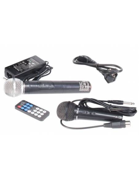 Pack Ibiza Port 8 VHF - Altavoz portatil Bluetooth con bateria de 8 pulgadas - 9