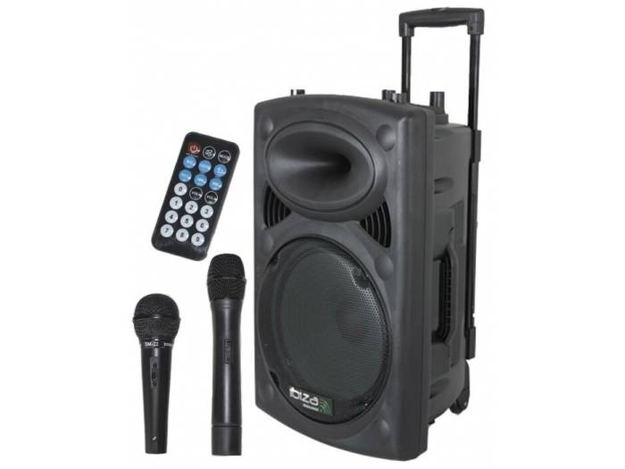 Pack Ibiza Port 8 VHF - Altavoz portatil Bluetooth con bateria de 8 pulgadas - 11