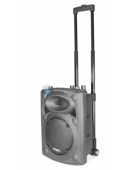 Pack Ibiza Port 8 VHF - Altavoz portatil Bluetooth con bateria de 8 pulgadas - 24