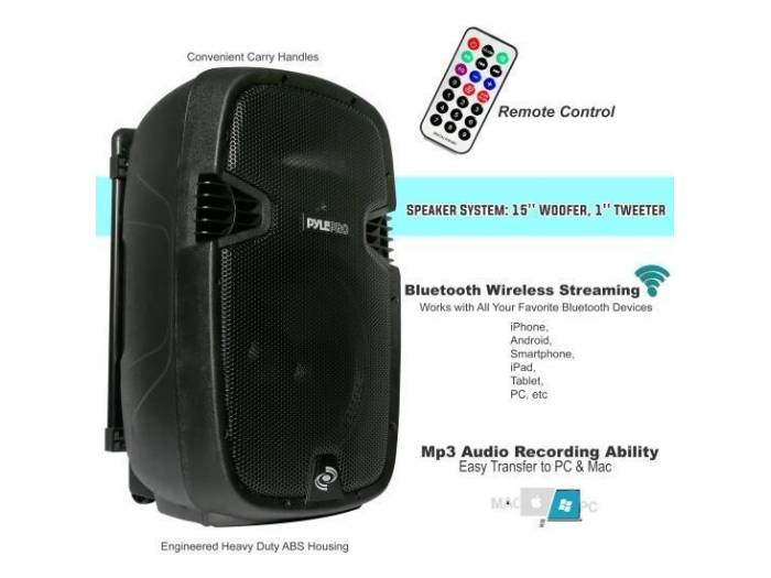 Pack PYLE EVENT-15   PPHP1541 - 2400w de Potencia Maxima - 7