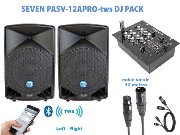 SEVEN PASV-12APRO-tws DJ PACK - 1