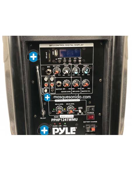 PACK PYLE EVENT 12 - SIMPLY MULTIMEDIA - PPHP1241WMU - 15