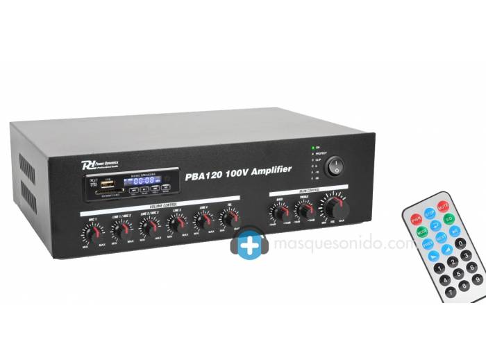 PACK DE MEGAFONIA EXTERIOR 4T- 120W de potencia - 14