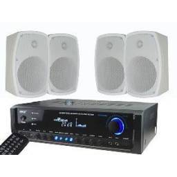 Equipo de Sonido Instalación 1077 - Blanco - 1