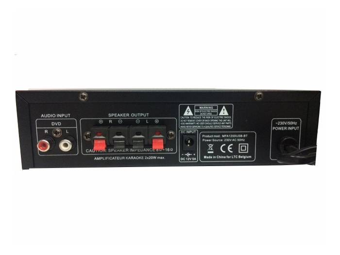 LTC MFA1200USB BT SL Negro Karake Familiar - 16