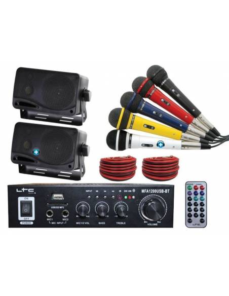 LTC MFA1200USB BT SL Negro Karake Familiar - 1