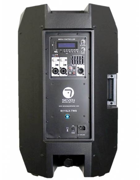 SEVEN SV15LX-TWS Pareja de Altavoces 15 pulgadas Amplificador Digital 3000w  TWS - Medium - 5