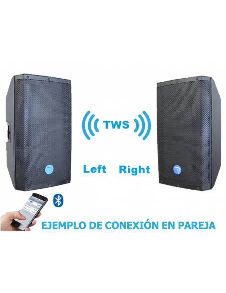 SEVEN SV15LX-TWS Pareja de Altavoces 15 pulgadas Amplificador Digital 3000w  TWS - Medium - 10