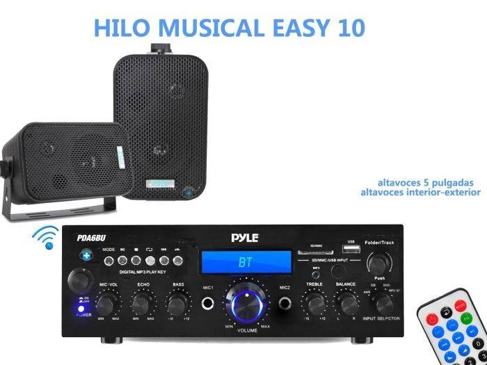 HILO MUSICAL EASY 10 - COLOR Negro - 1