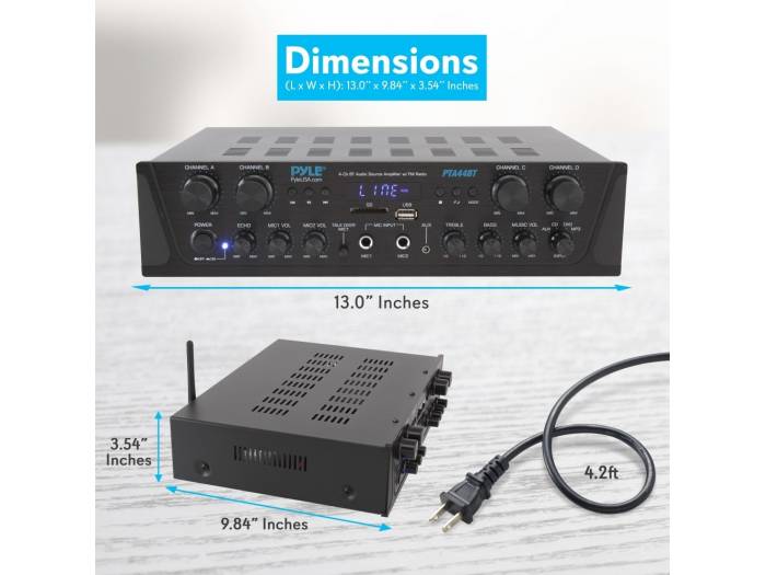 HILO MUSICAL 4 ZONAS  Basic 10 - 4 altavoces 5 pulgadas - 2