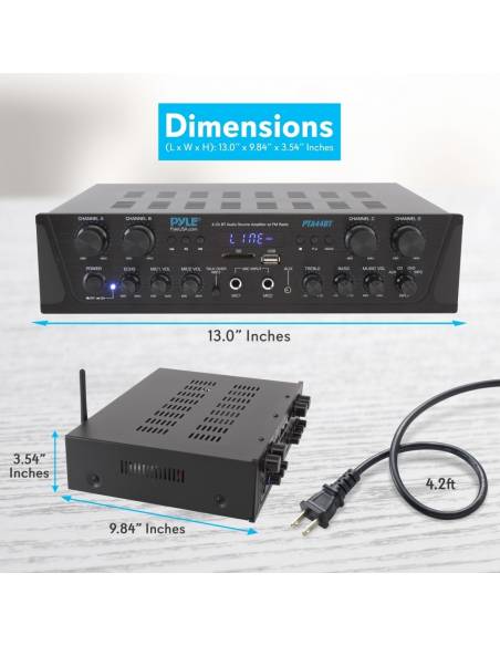 HILO MUSICAL EN CASA Easy 20 Techo  4 zonas - 8 altavoces techo 5 pulgadas - 2