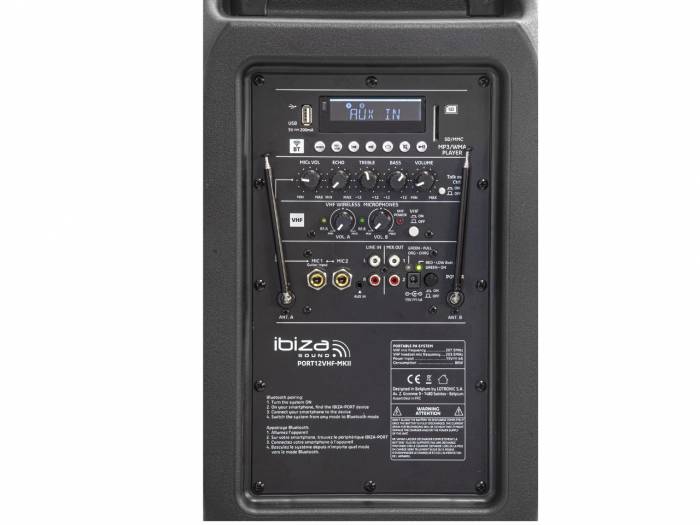 Pack Ibiza Sound Port 12 VHF MkII - 2 - 4