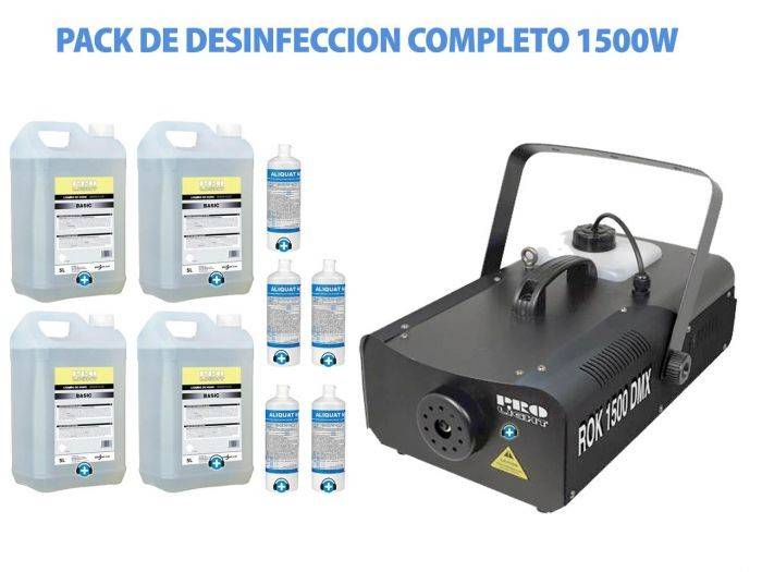 Pack Desinfeccion Covid-19 COMPLETO 1500 - 1