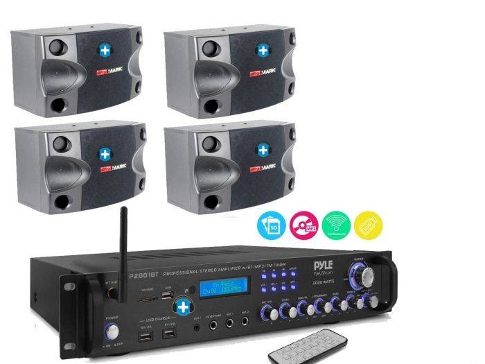 Equipo de sonido RIVERSIDE CLUB -Amplificador con Radio- USB y conexión Bluetooth - 1