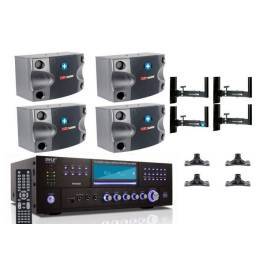 Equipo de sonido LANCASTER GLAMOUR  Complet  - DVD Karaoke - MP3 - Radio-  8 pulgadas altavoz 800W