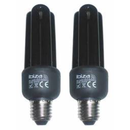 Pack de 2 Bombillas de Luz Negra de Bajo consumo