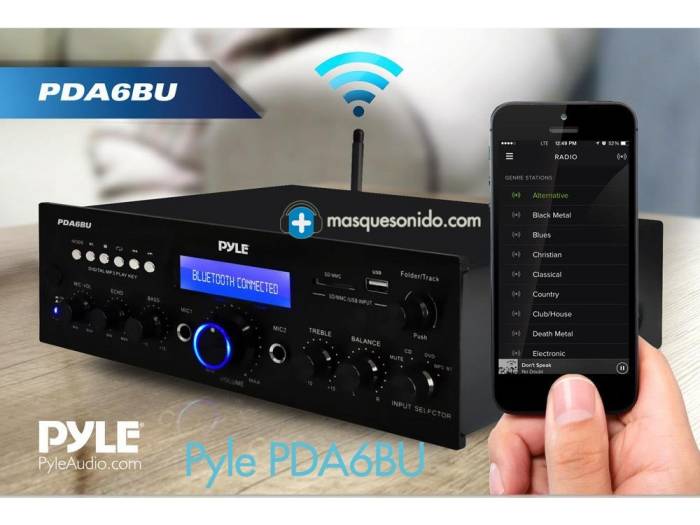 Equipo de Sonido Instalación 1079 - Altavoces Color Negro - 14