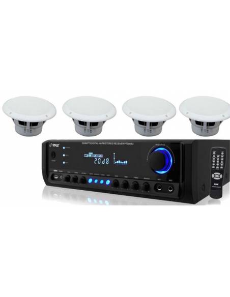 Pack Agua 3 - Amplificador Multimedia y 4 altavoces Marinos - 2