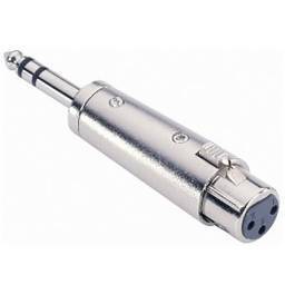 Adam Hall Adaptador Jack 6.3mm macho estéreo a XLR hembra - 3 2