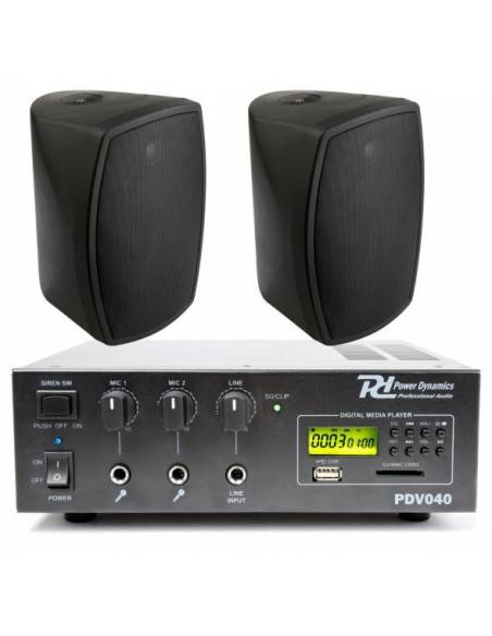 Equipo de Sonido Tienda 1040 Linea de 100v - 1