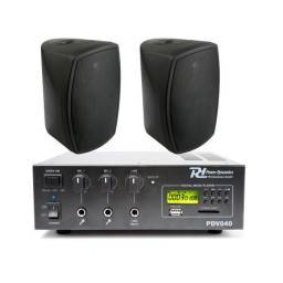 Equipo de Sonido Tienda 1040 Linea de 100v - 1 2