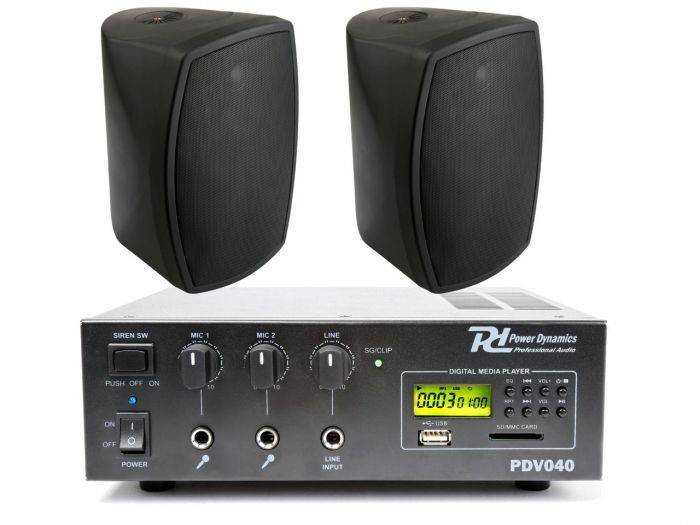 Equipo de Sonido Tienda 1040 Linea de 100v - 2