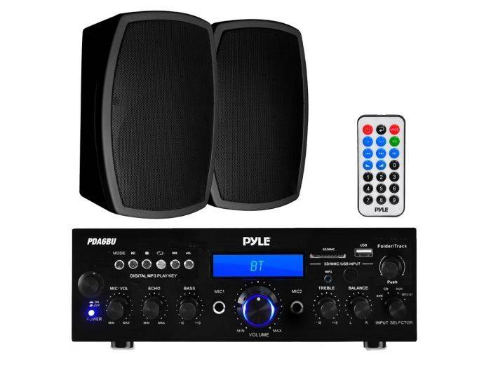 Equipo de Sonido Instalación 1079 - Altavoces Color Negro - 2
