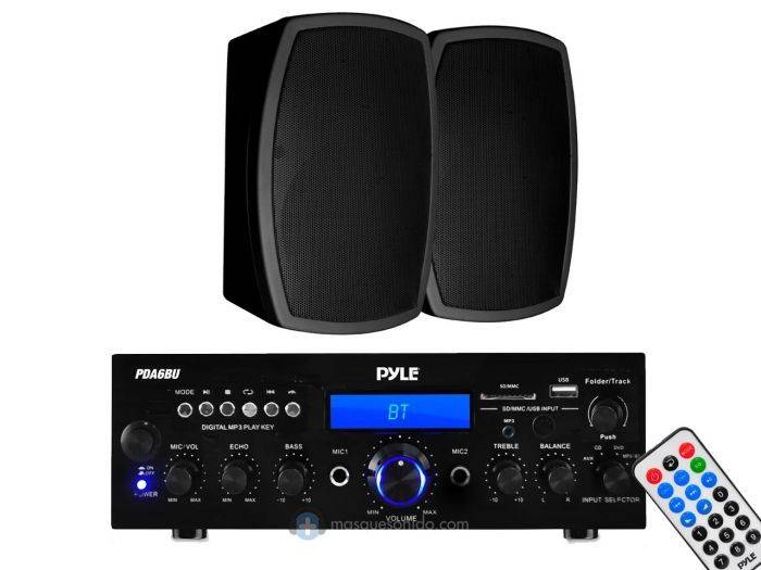 Equipo de Sonido Instalación 1079 - Altavoces Color Negro - 3