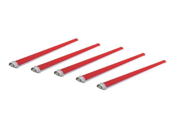 Pack de 5 unidades de Tubo Fluorescente Rojo VDLLTR - 2