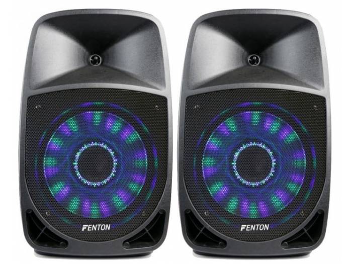 Fenton FT1200A Pareja de altavoces de 12 pulgadas activos - 4