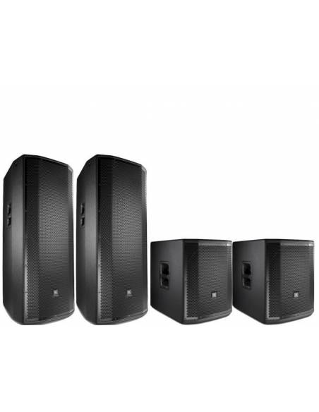 Bundle 2 x JBL PRX 825W y 2 x JBL PRX 818XLFW - 1